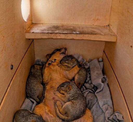 My little Momma squirrel lived in my tree for ten years!