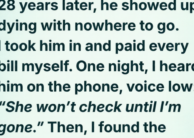 Dad Left Me Behind as a Child—But the Secret He Hid Before Dying Left Me in Tears