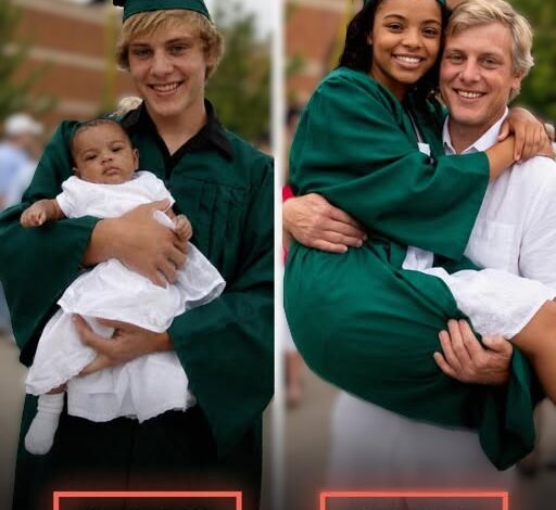 My Dad Raised Me Alone After My Birth Mother Left Me in His Bike Basket at 3 Months Old – 18 Years Later She Showed up at My Graduation