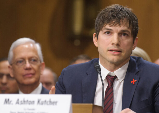How Ashton Kutcher Is Leveraging Tech to Combat Child Trafficking