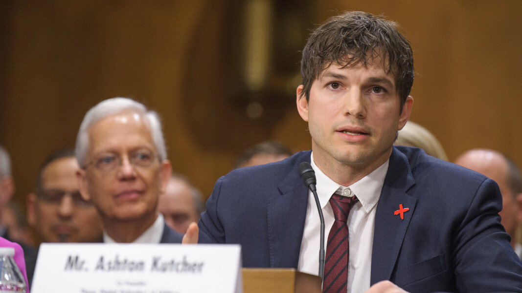 How Ashton Kutcher Is Leveraging Tech to Combat Child Trafficking