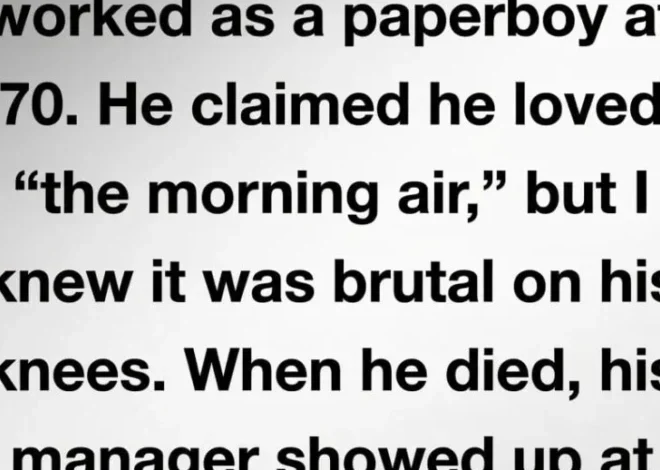 The Paper Route I Dismissed — And the Quiet Truth About My Stepfather