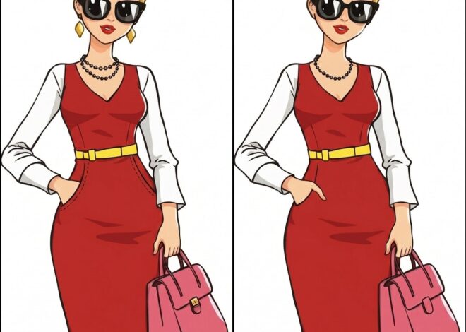 Only 1% of observers can spot all 5 differences in this stylish photo