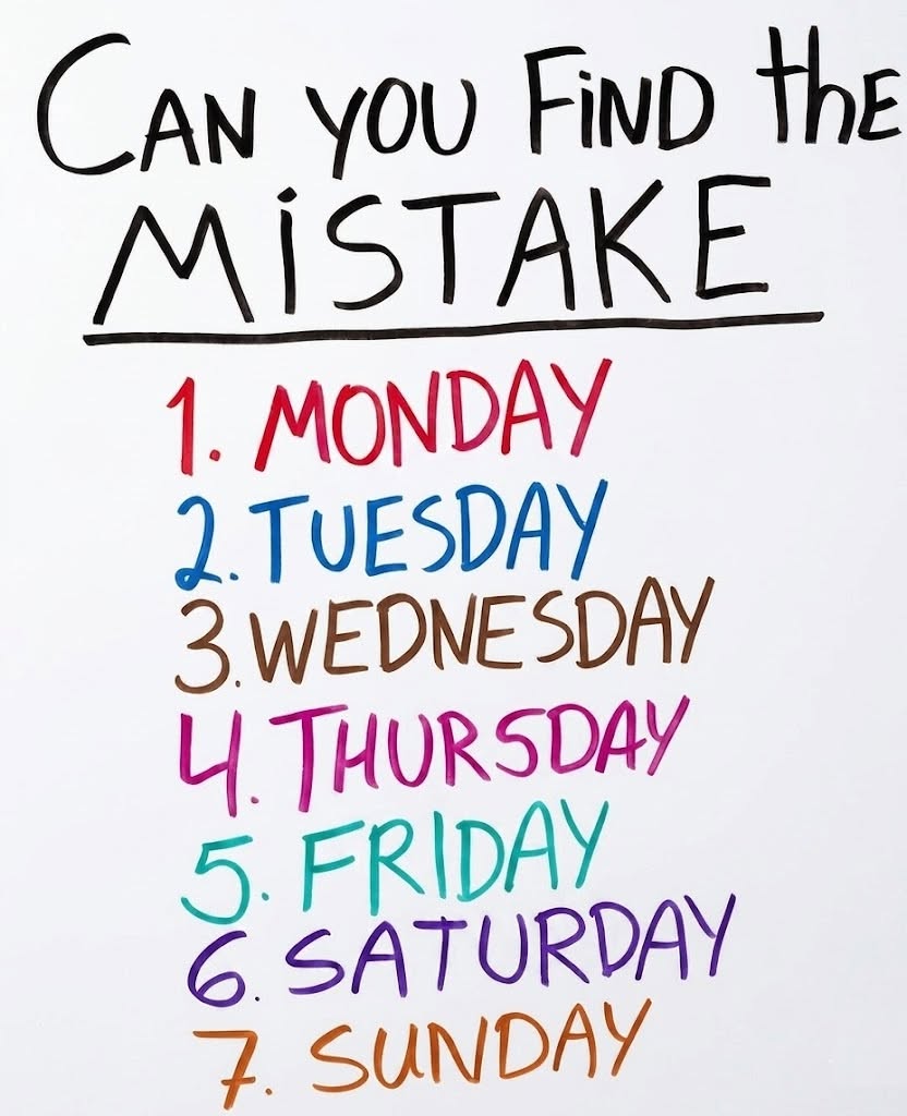 Find out the mistake in this image.