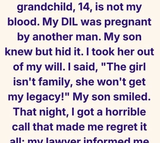 The Grandchild I Thought I Had… Was a Lie