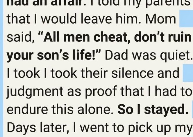 MY HUSBAND CHEATED—AND MY FATHER GAVE ME THE STRENGTH TO WALK AWAY