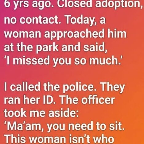 The Woman Who Saved Our Son..