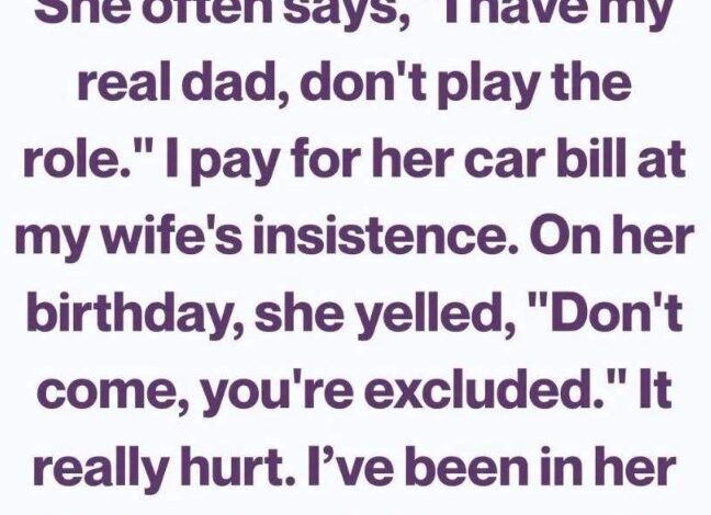 I Loved My Stepdaughter Like My Own—Until She Told Me I Was “Nothing”