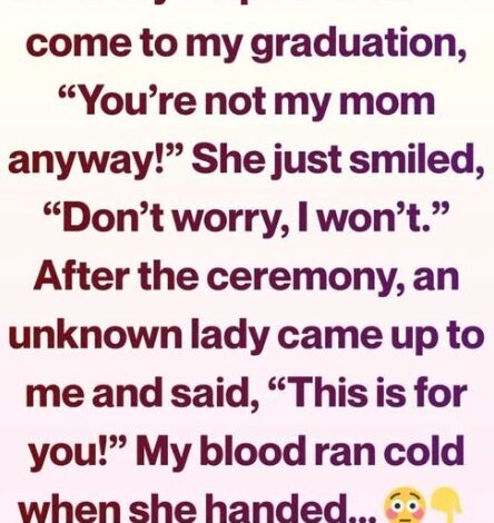 I Told My Stepmom Not to Come to My Graduation—What She Did Instead Left Me Sobbing