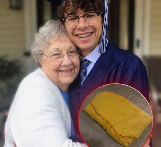 My Grandson Disappeared After Graduation – Exactly One Year Later, His Classmate Came to My Door with a Pillow, and When I Saw What Was Inside, I Nearly Lost My Mind