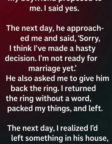 A Proposal, a Pause, and the Strength to Walk Away With Grace