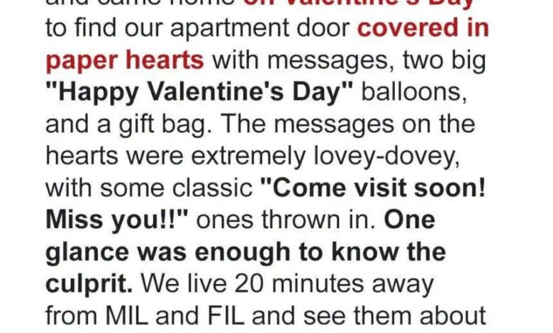 My MIL Gave My Husband and Me the Weirdest Valentine’s Gifts — Was My Reaction Justified?