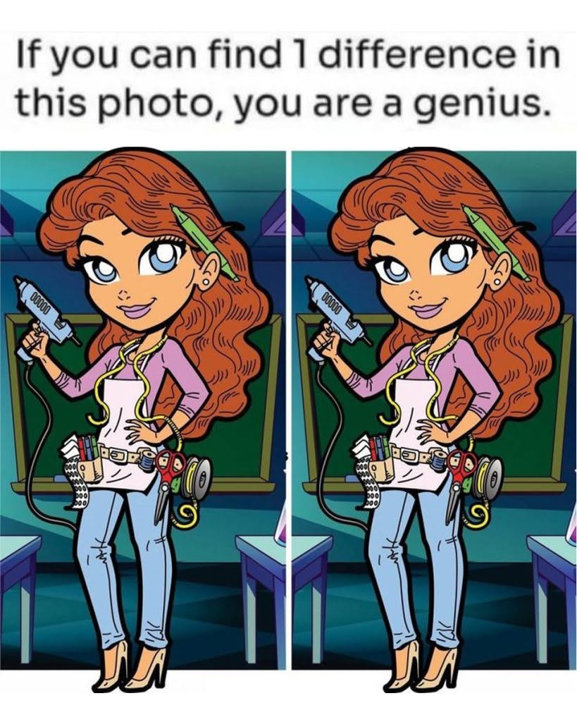 The Glue-Gun Guru: Can You Spot the Hidden Difference?