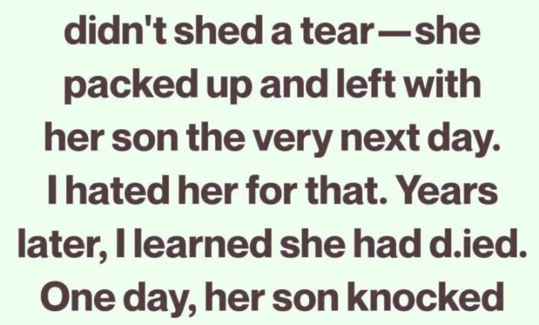 My Stepmother Disappeared Right After My Dad’s Funeral — Thirteen Years Later, Her Son Came Back With the Truth
