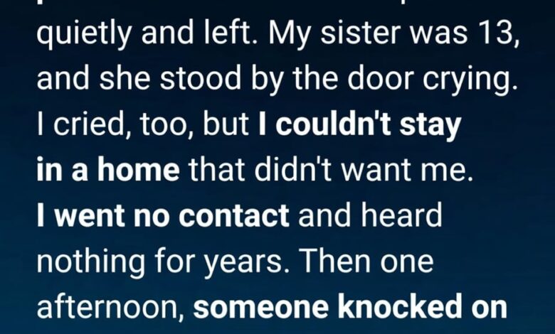 I ran away pregnant and penniless to save my baby. 10 years later, my sister finally found the “new life” I built from nothing.