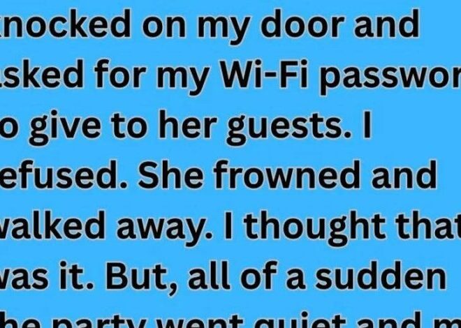 I Refused to Share My Wi-Fi with a Neighbor — The Unexpected Outcome Surprised Me