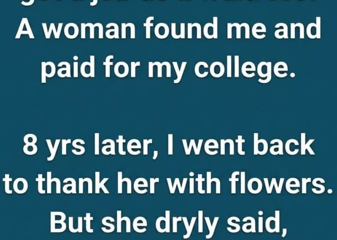 The Woman Who Loved Me From a Distance..