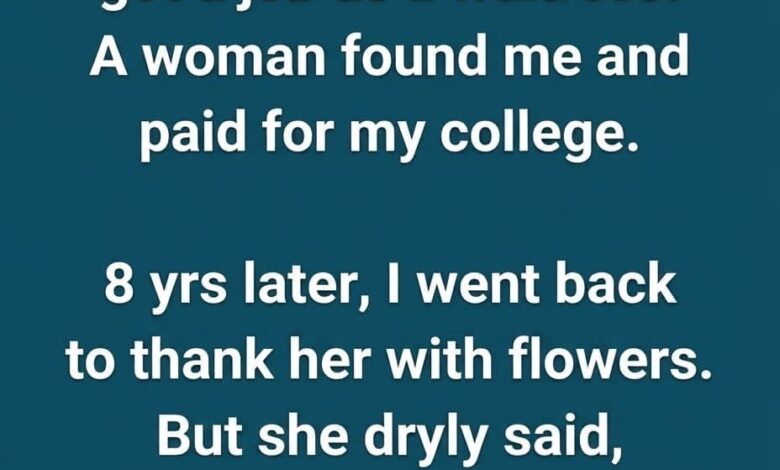 The Woman Who Loved Me From a Distance..