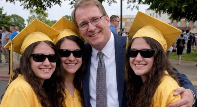 My Wife Left Me with Our Blind Newborn Triplets – 18 Years Later, She Showed up at Their Graduation, and What One Daughter Said on Stage Shocked Everyone