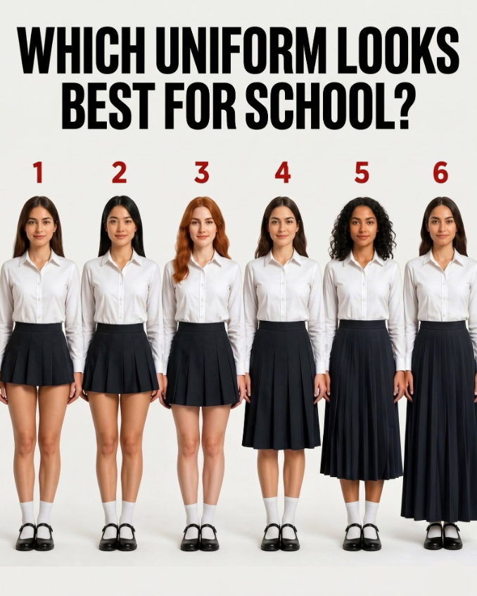 Which uniform looks best for school?