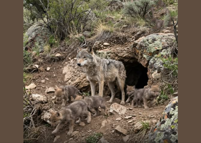 Gray wolves were Hu.nt.ed to Ex.tinc.tion in Colorado by the 1940s!