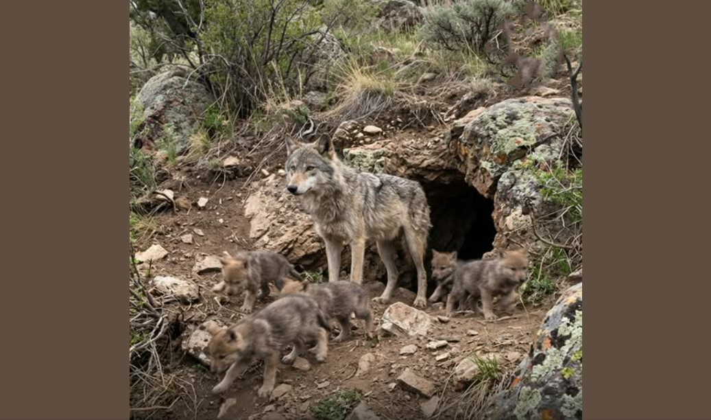 Gray wolves were Hu.nt.ed to Ex.tinc.tion in Colorado by the 1940s!