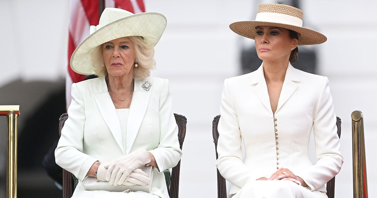 Lip reader reveals Queen Camilla’s ‘naughty’ remark that left Melania speechless