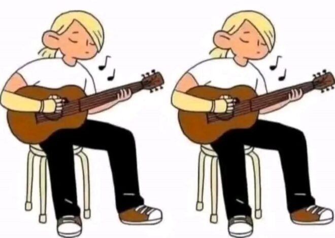 Musical Change: Find the Difference.