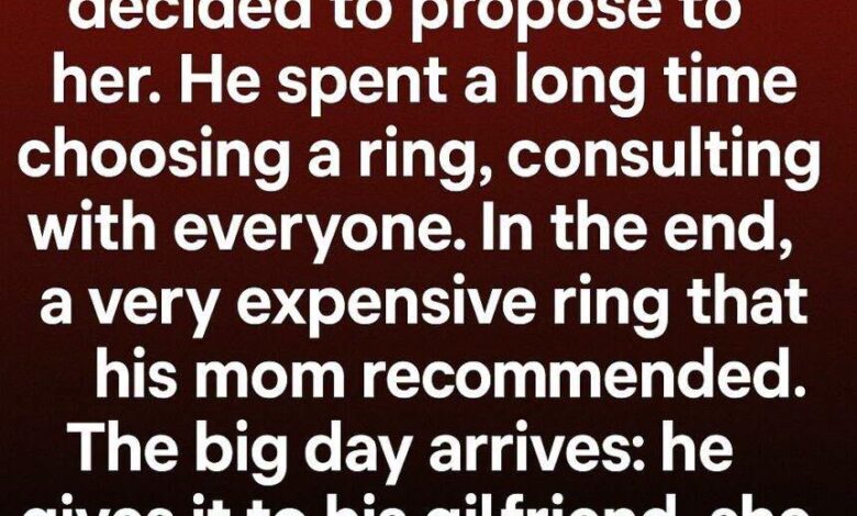She Opened the Ring Box and Started Laughing — Here’s Why