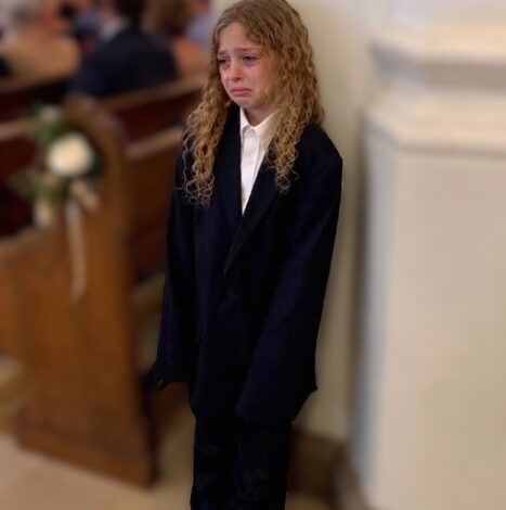 Last Minute Before My Ex-Husband’s Wedding, His Fiancée Handed My 9-Year-Old Daughter an Oversized Boy’s Suit Instead of the Flower Girl Dress – What My Ex-FIL Did Next Left the Bride Speechless