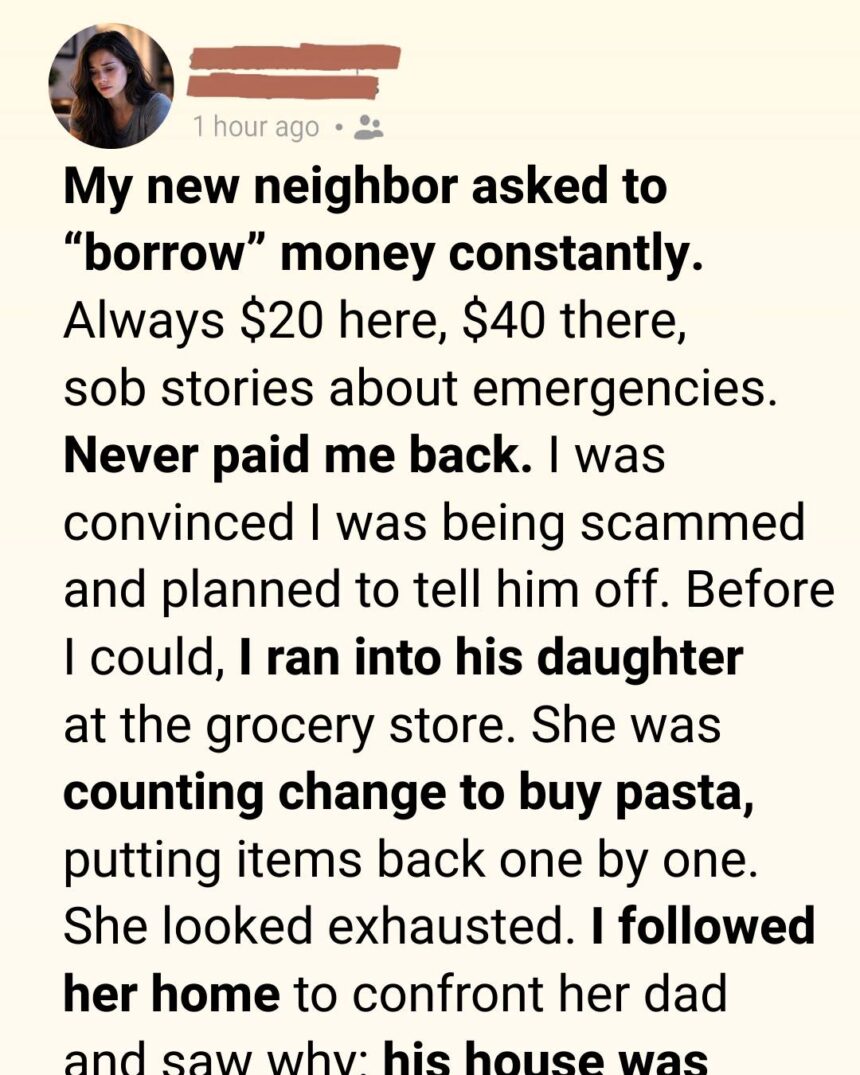 I Thought My Neighbor Was Trying to Scam Me—Until I Stepped Inside His House.