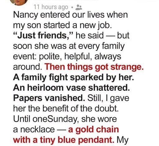 Ever Since My Son’s Friend Joined Our Family Events, Strange Things Kept Happening — Then I Saw Her Necklace and Froze