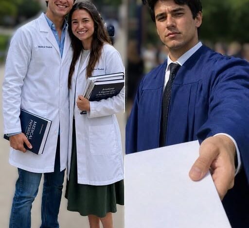 I Worked Two Jobs to Help My Husband Become a Doctor – At His Graduation, He Handed Me Divorce Papers, but Then His Classmate Stopped Me