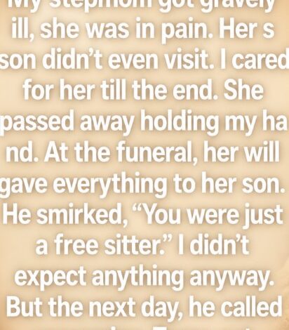 The Day After the Funeral, Everything Took a Different Turn