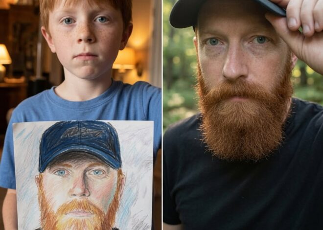 My Son Kept Drawing the Same Man – One Day, He Knocked on Our Door