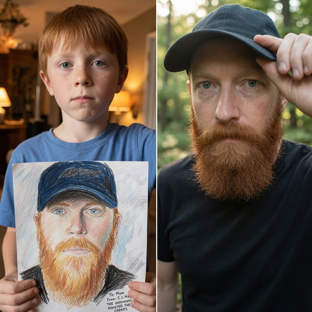 My Son Kept Drawing the Same Man – One Day, He Knocked on Our Door