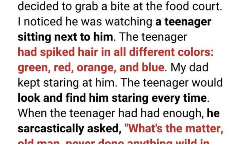The Unexpected Lesson a Teen Learned from My Elderly Father