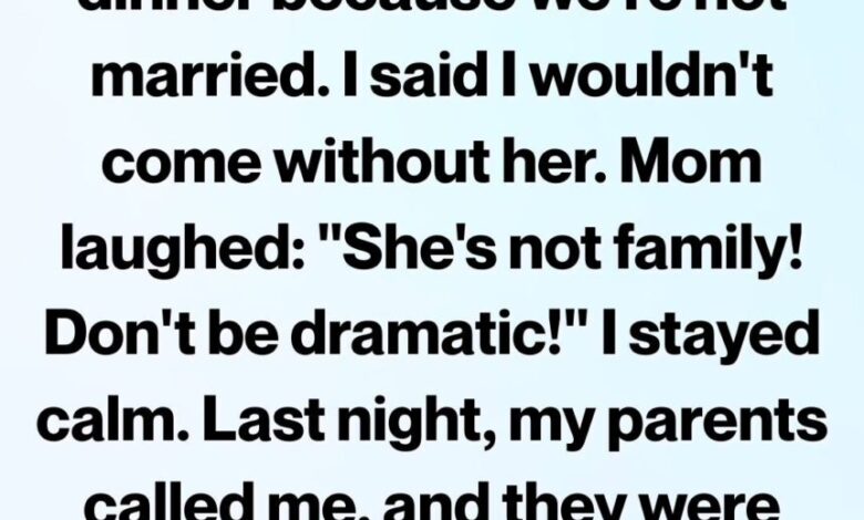 My Family Excluded My Girlfriend from Christmas Because We’re Not Married—I Didn’t Stay Quiet
