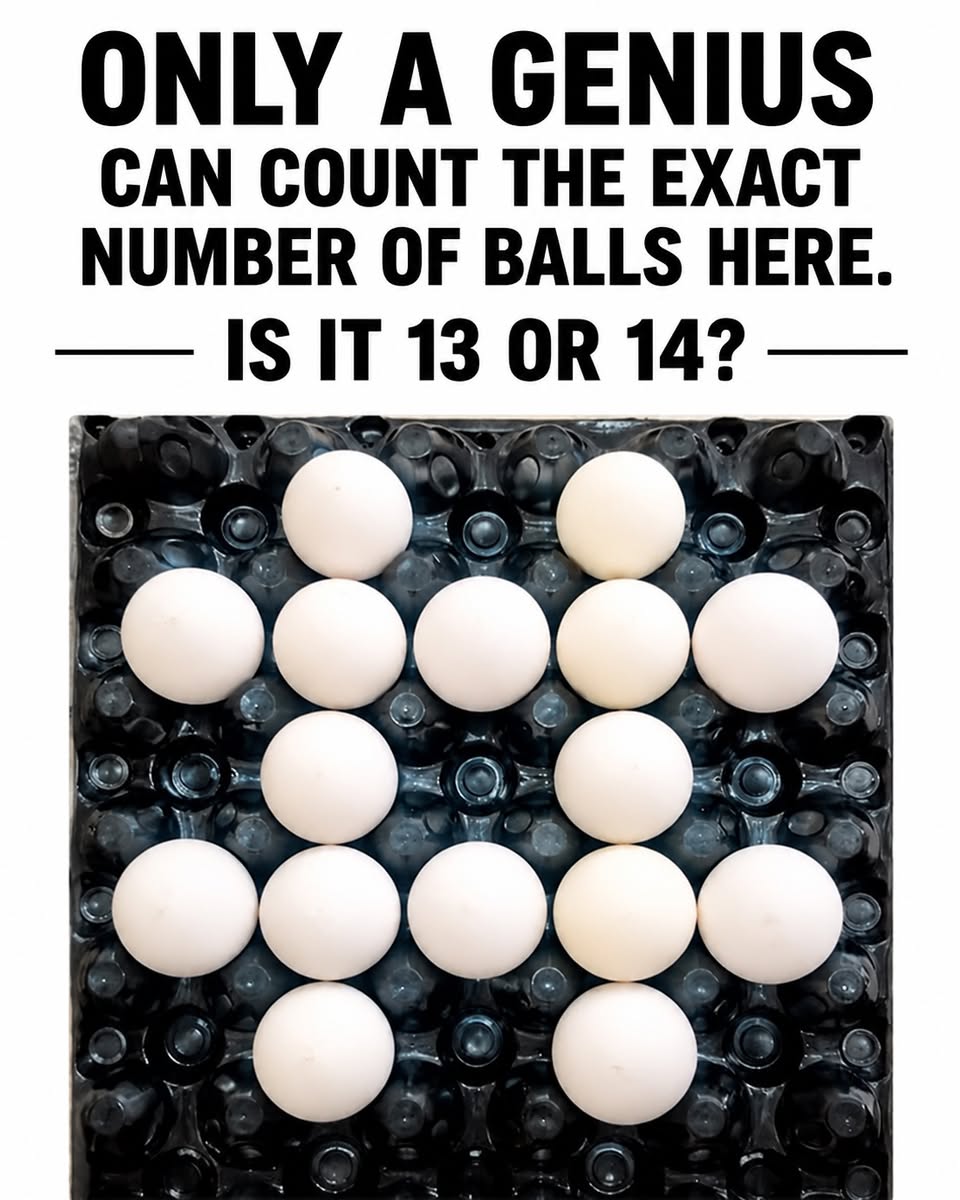 Count The Exact Number of Balls.