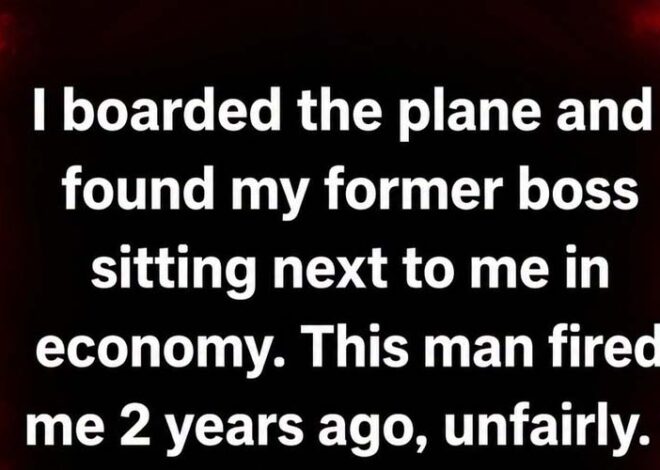 I Was Fired by My Boss — Two Years Later, He Changed My Life on a Flight