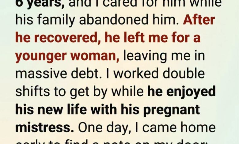 I Gave Up Everything To Save My Husband’s Life—Once He Recovered, He Left Me With Debt And A Heartbreaking Betrayal