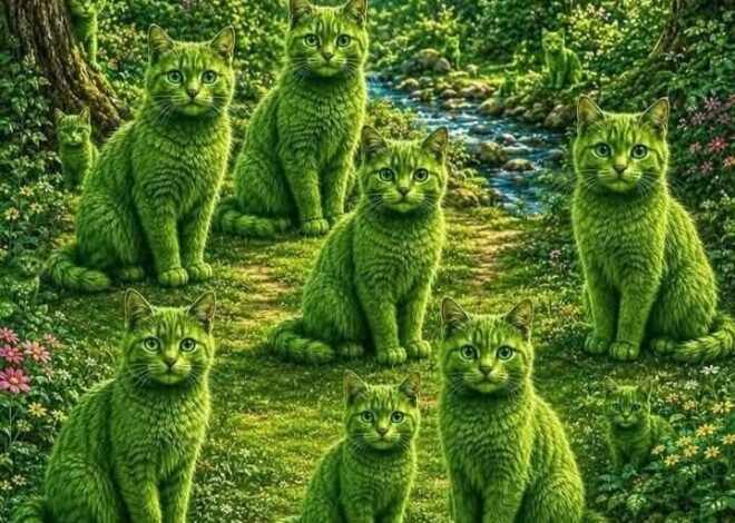 How Many Green Cats?