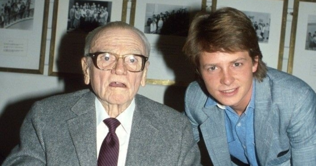 Iconic Hollywood Generations Captured Together!: Rare Vintage Photo!