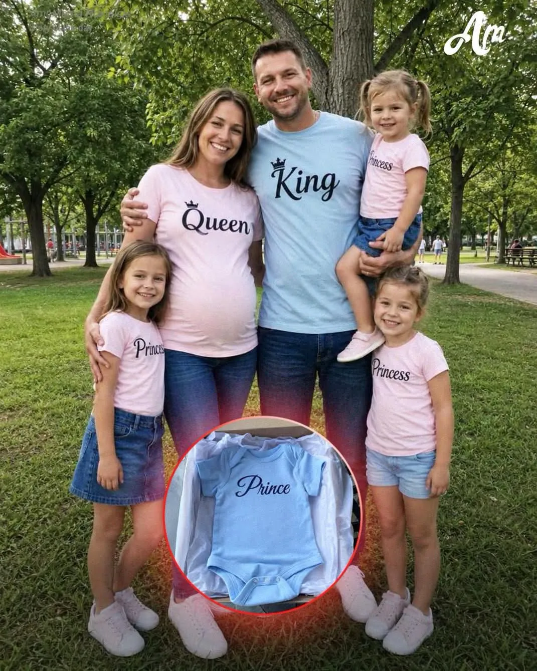 My Matching Family Photoshoot Was Supposed to Reveal We Were Having a Son