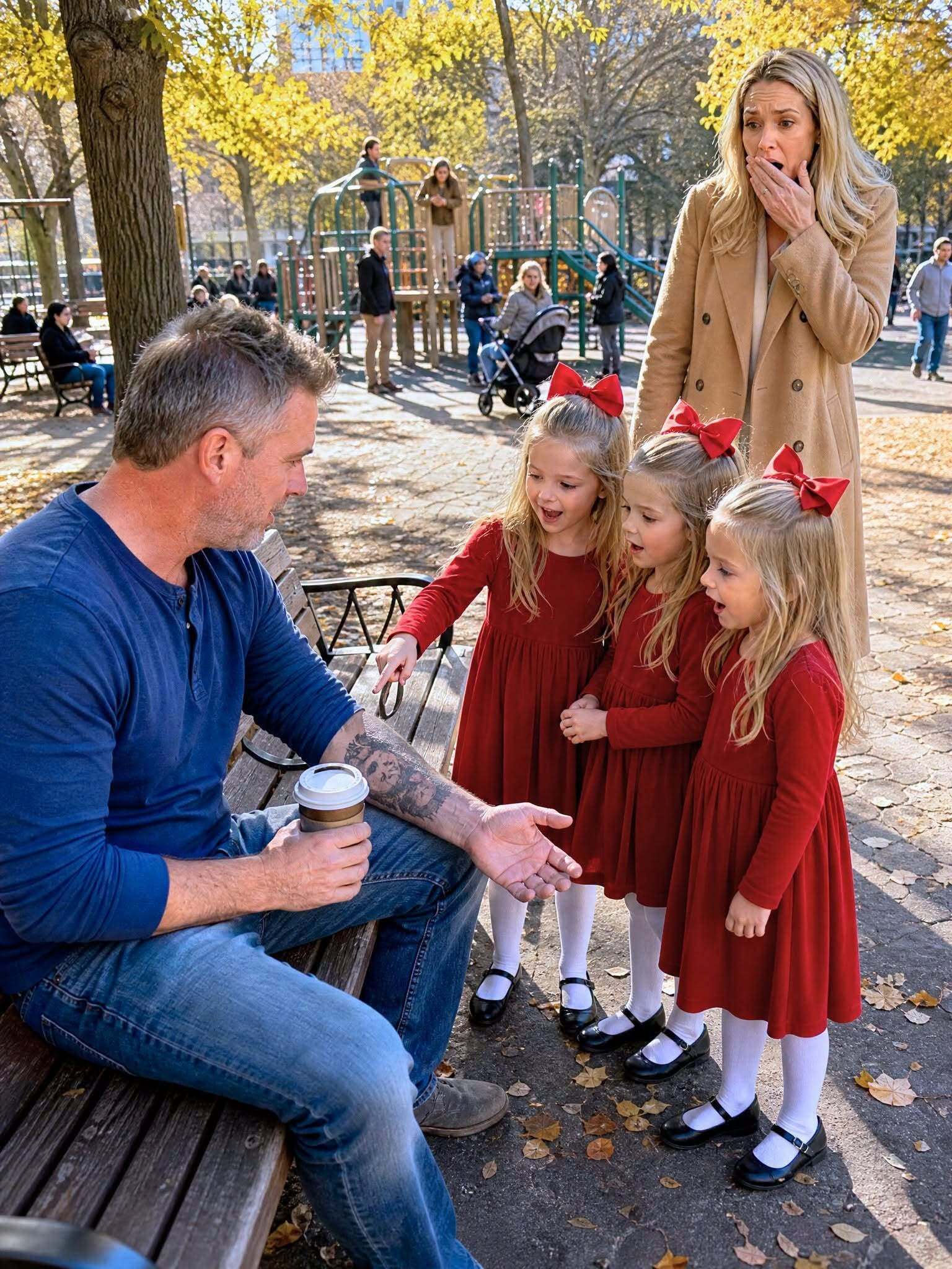 Triplets’ Tattoo Clue Unlocks Father’s Hidden Past After 8 Years