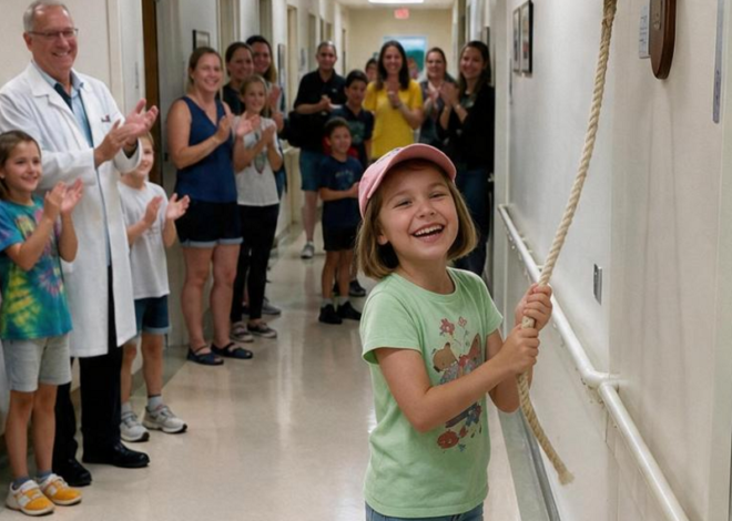 My Daughter Rang the Bell After Two Years of Chemotherapy—Then Her Doctor Ran After Us and Said, “Wait… There’s Something You Need to See”