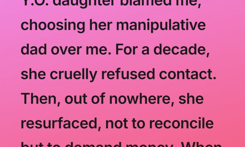 The Daughter Who Returned Asking for Money—Then Exposed the Truth Behind Her Father’s Lies