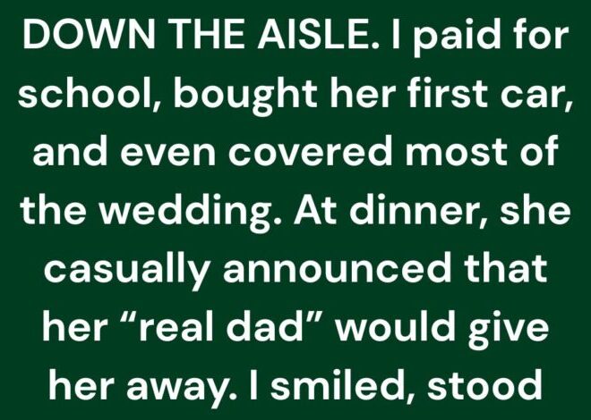 She Chose Her “Real Dad” After I Raised Her