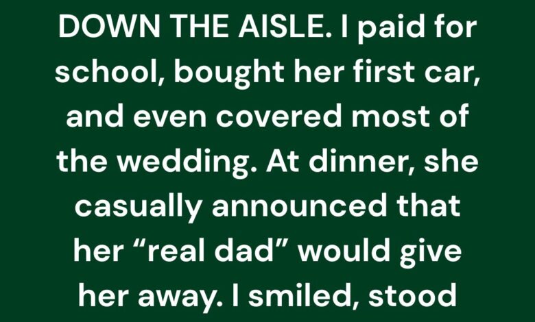 She Chose Her “Real Dad” After I Raised Her
