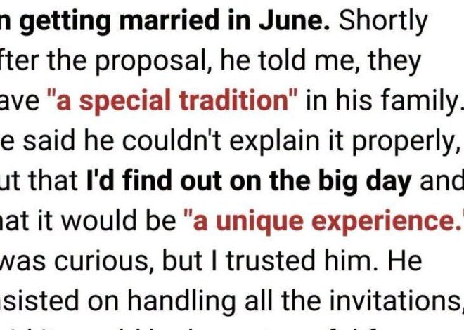 I Was About to Say ‘I Do’—Then I Learned His Family’s Dark Tradition